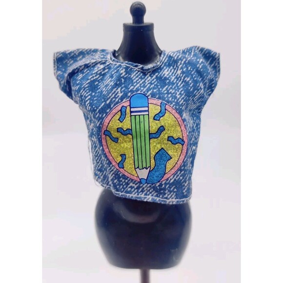 Vintage 1988 Skipper Teen Time Lot Doll Clothes Accessories 16pcs Barbie Mattel - Picture 13 of 16